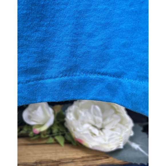 Vintage 90s Single Stitch Retro Disco Dance In Tune T Shirt Size S (34-36) USA - Picture 3 of 10